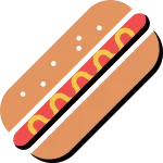 Hotdog SVG Icon